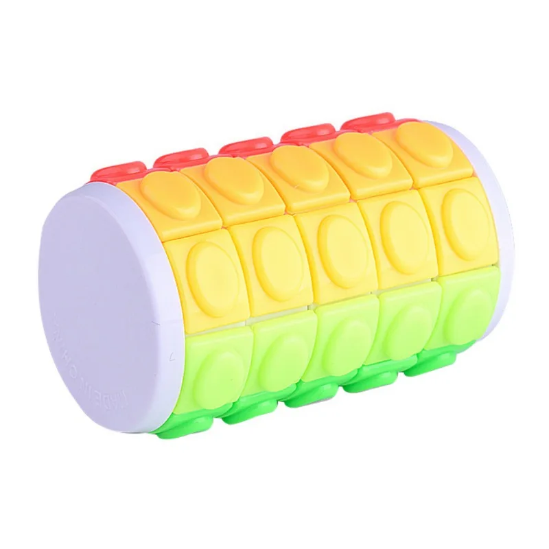 Цвет декомпрессионный куб игрушки цилиндрический куб скорость Твист Головоломка Детские развивающие игрушки детские игры, подарки