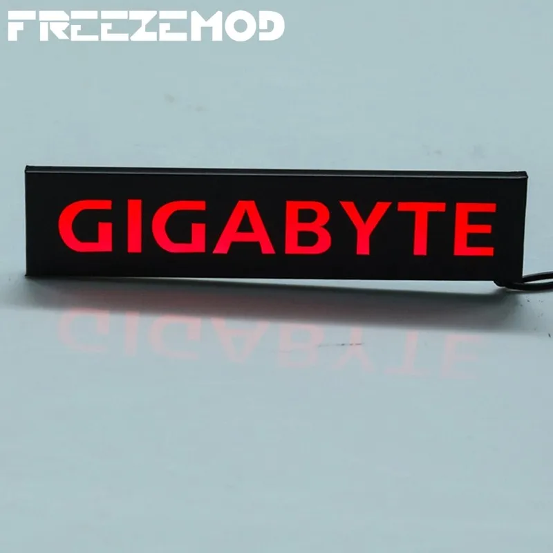 FREEZEMOD специальная видеокарта светодиодный светильник с многоцветным. XYD-GIGABYTE