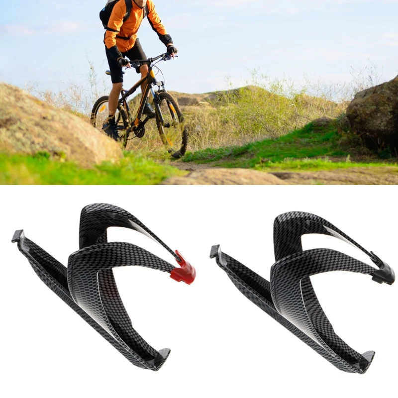 

Bikes Carbon Fiber Mountain Road Bicycle Water Bottle Holder Cycling Accessories