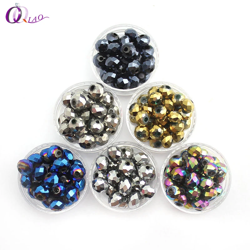 bracelet beads approximately 70 beads per strand off white beads 4mm luster beads jewelry making beads 6mm 8mm faceted glass beads