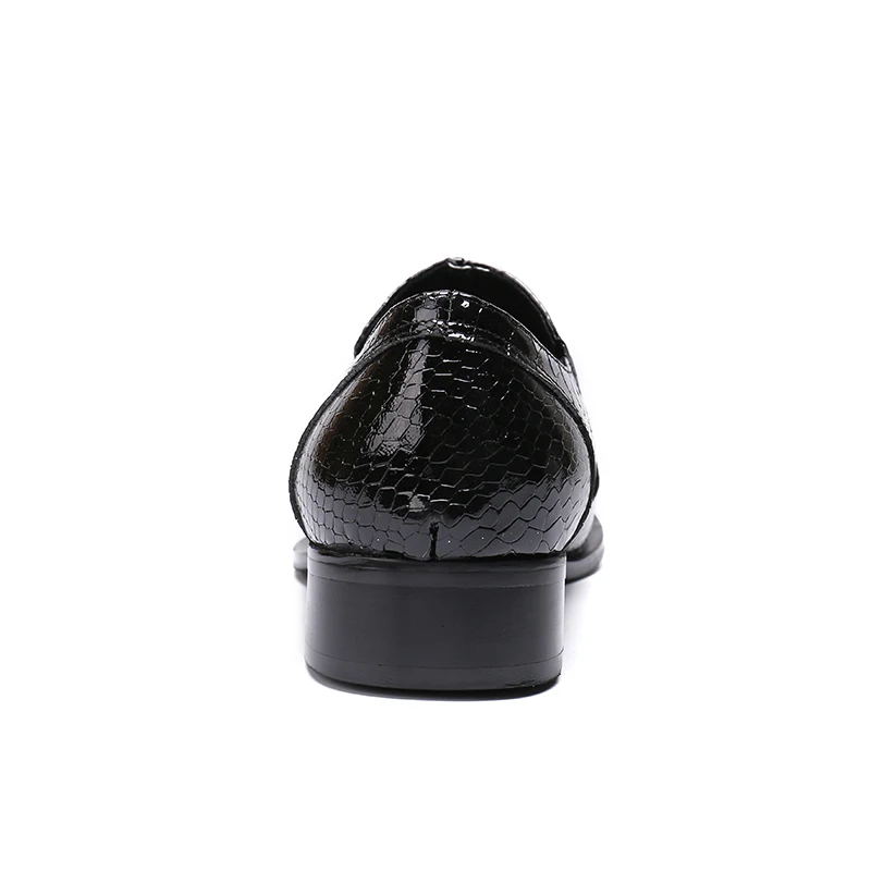 VIVODSICCO/мужские качественные туфли из лакированной кожи Zapatos de hombre Размеры 38 47