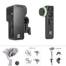 Zhiyun Crane 2 сервопривод с фокусом, для всех DSLR камер, кран 2 2,4 ГГц беспроводной Карданный контроллер с датчиком движения