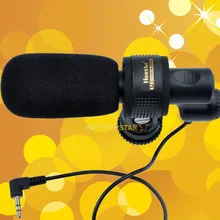 Профессиональный на Q3 стерео-микрофон направленный микрофон для Камера видеокамеры цифровой зеркальной камеры Canon Nikon sony Olympus Panasonic Fujifilm Pentax