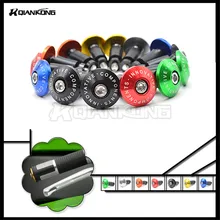 7/8″ 22mm/25mm motorcycle Handle Bar grips Ends blue color Motorbike Handlebar Grips Ends have 5 colors option