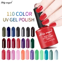 

Lily angel Newest 108 Magic Colors Soak Off Gel Nail Polish High Mirrow Shinning UV LED Gels Colored Bottle Package 025 - 048