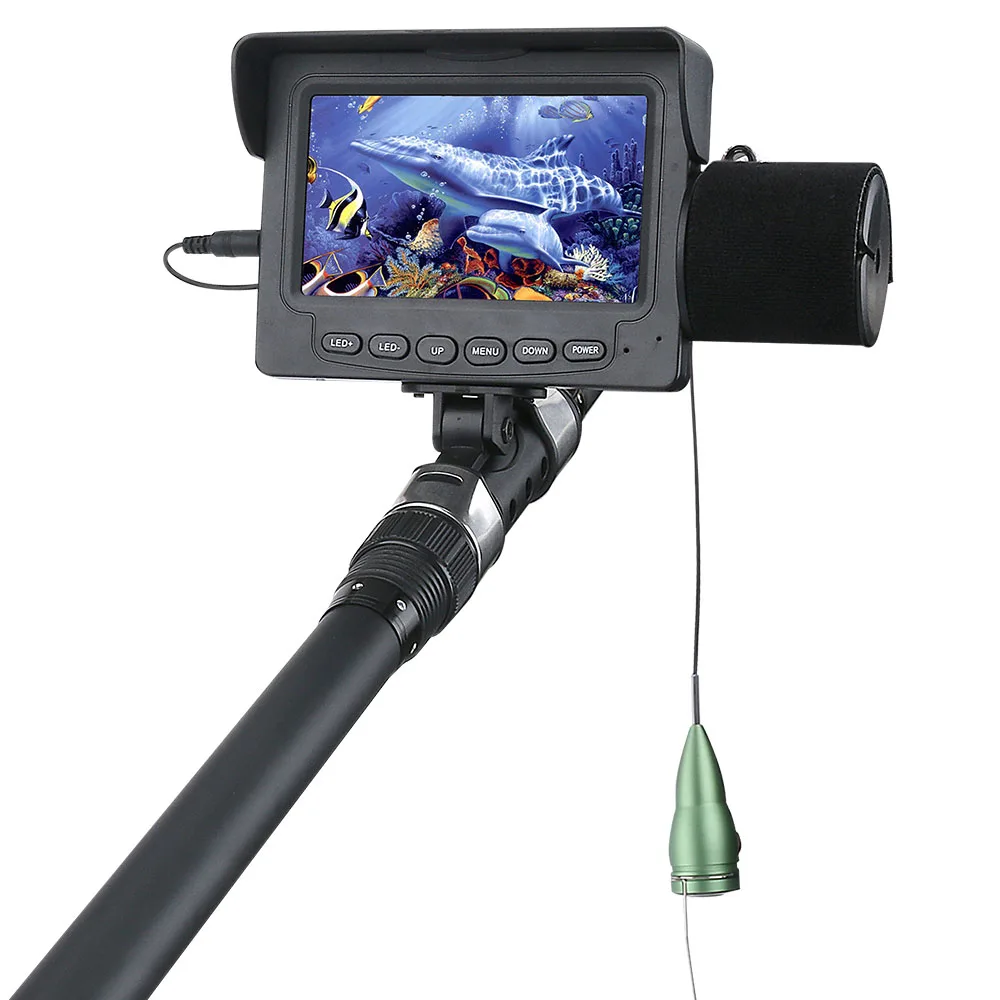 GAMWATER 15 м 30 1000TVL рыболокатор подводная рыболовная камера 4 3 &quotЖК монитор 6 шт. 1 Вт