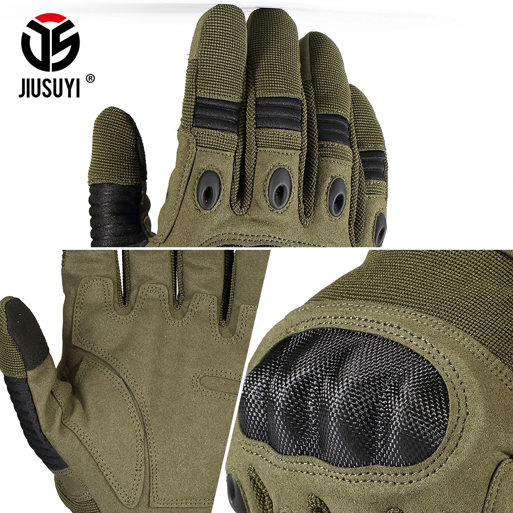 Touch Screen Army Military Tactical Gloves Paintball Airsoft Shooting Combat Anti-Skid Bicycle Hard Knuckle Full Finger Gloves - Image 3