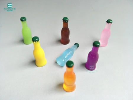 Мини бутылка \ посуда \ искусственная еда для Келли мебель Monster Hight куклы - Цвет: JP01