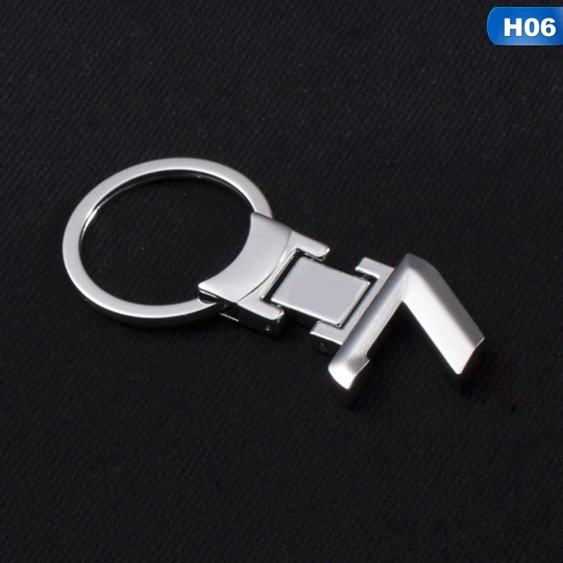 3D цинковый сплав подарочная упаковка эмблема автомобиля брелок, Брелоки для ключей Эмблема Для BMW 1 серии 3 серии 5, 6, 7, 8 - Название цвета: 06
