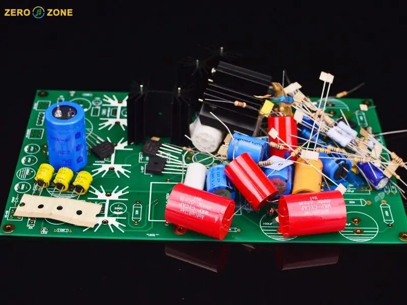 ZEROZONE (DIY KIT) PRT 08A Hifi Tube набор предусилителя base on CAT SL1 (без трубок)|Усилители мощности|