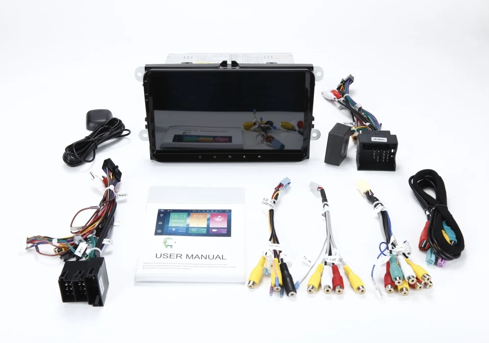 8 ядер 4G RAM 32G ROM Android 9 0 автомобильный DVD GPS навигация для Volkswagen Magotan Passat Caddy Tiguan Touran