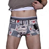 Sexy ice Silk Underwear Men Lovely Cartoon Print Boxer shorts Homme Male Comfortable Underpants Men's Boxers Breathable Panties ► Photo 1/6