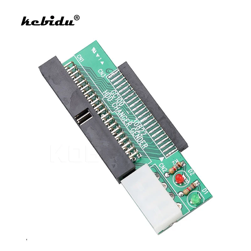 

kebidu 44Pin 2.5 " HDD to 3.5 " IDE 40Pin Interface Hard Disk Drive HDD Converter Adapter for Laptop Desktop PC Computer