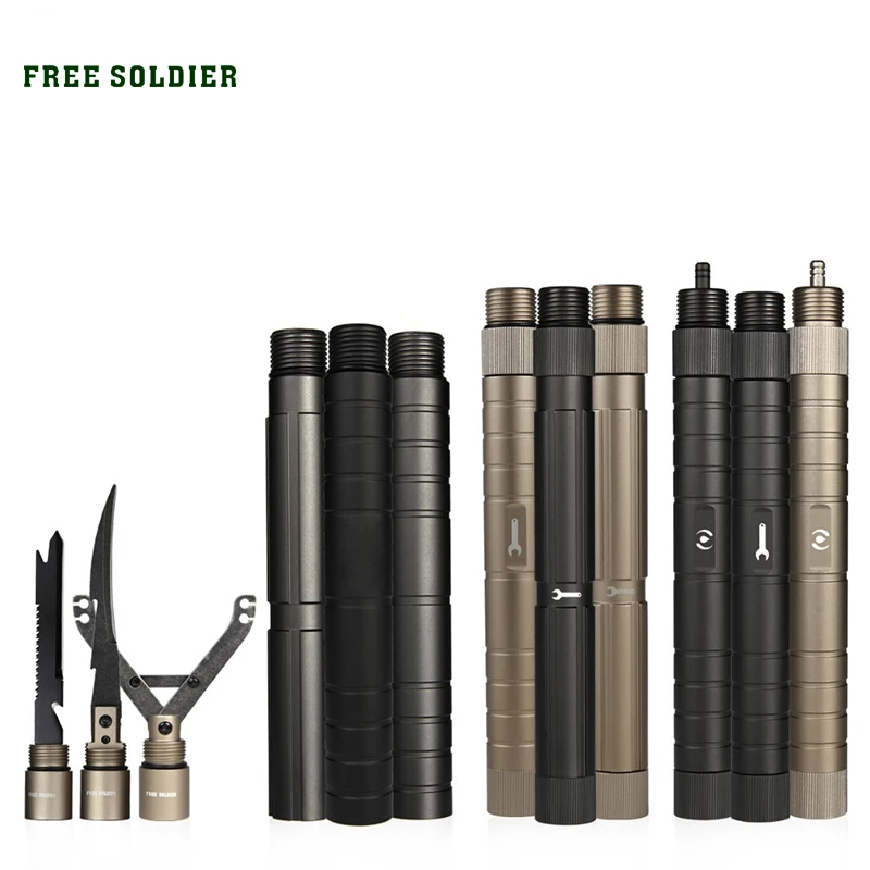 

FREE SOLDIER Outdoor sports camping hiking central component series multi-function folding shovel DIY Accessories
