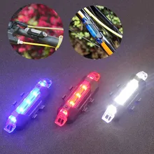 Portable 5 LED USB MTB Road Bike Tail Light Rechargeable Safety Warning Bicycle Rear Light Lamp Cycling Bike Accessories