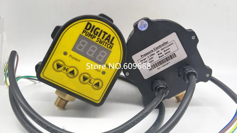 Wpc-Display Digitale Interruttore Della Pompa Acqua Pompa Di Pressione Elettronico Intelligente Regolatore Della Pompa Acqua Automatico Interruttore D