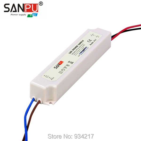 SANPU SMPS Светодиодный источник питания 20 Вт 12 В 1A AC DC 100-240 в импульсный трансформатор