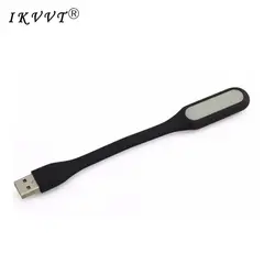 IKVVT свет Портативный клавиатура USB Light 20 шт. гибкая USB светодиодный свет для ноутбука Macbook мобильный Мощность адаптер стены/ автомобиль