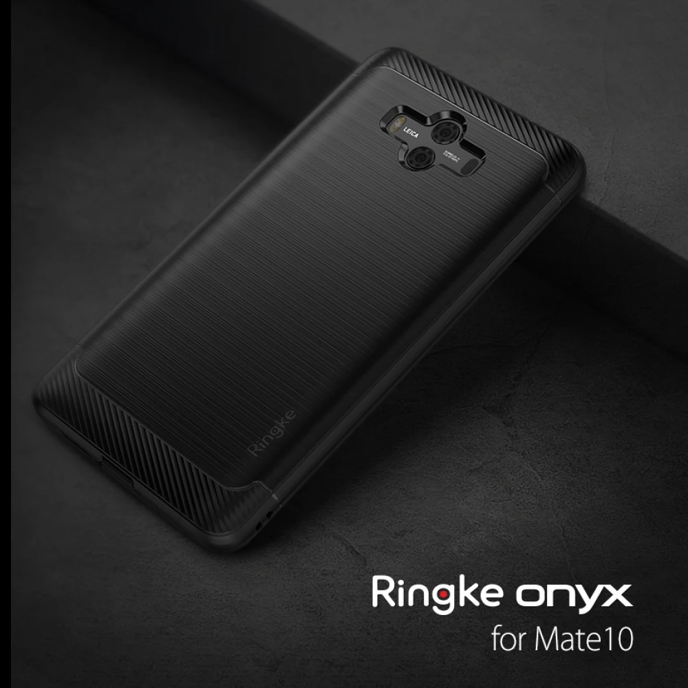 Ringke Onyx для Huawei mate 10 Pro Чехол гибкая крышка ТПУ плотный чехол военный класс защиты черный чехол для mate 10