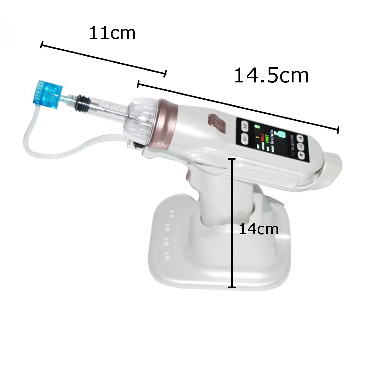 Korea Mesotherapy EZ Negative Pressure Meso guns Mesotherapy Hydrolifting Water Injector Needle Free Microcrystal Injection