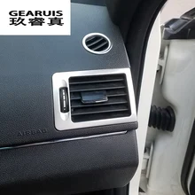 Couvercle autocollant de cadre de garniture de sortie d'air avant de voiture, accessoires de voiture LHD pour Mercedes Benz classe C W204 C180 C200 C260 C300