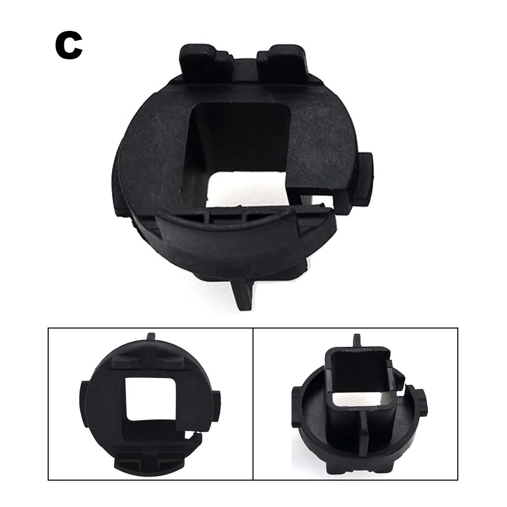 SUKIOTO H7 HID Headlight Bulb Holder Adapter Lamp Base For MISTRA SONATA 8  CERATO TUCSON Azera HID H7 Bulb Holder Adapter clip (4)