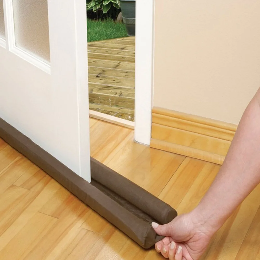 

Guard Wind Dust Blocker Sealer Stopper Insulator Door Window Brown Onterior Exterior Doors and Windows Protecter Door Stops