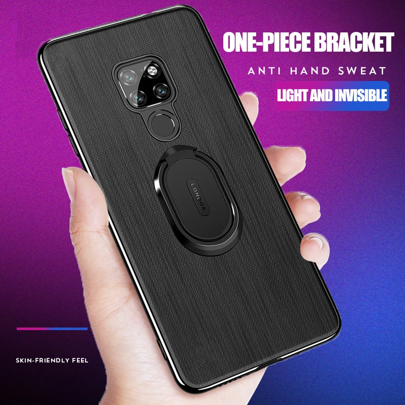 

Non-slip PVC phone case ultra-thin bracket car magnetic for huawei mate 20 pro 20x p20 p30 pro lite nova 2 2s 3 3e 3i phone case