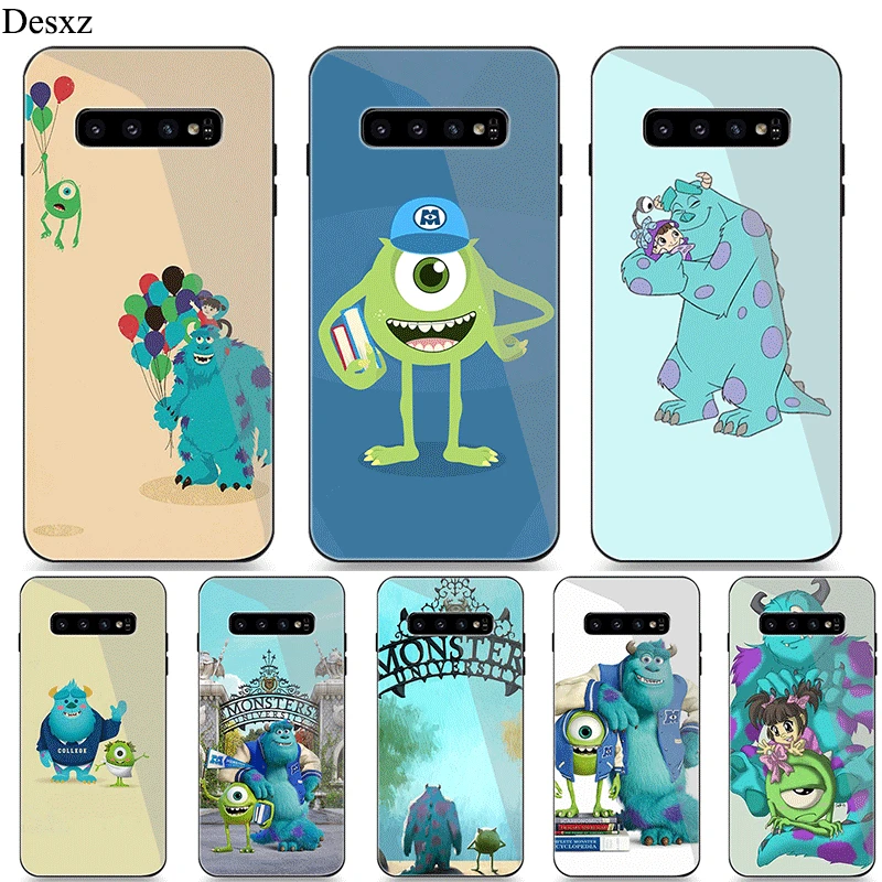 

Mobile Phone Case For Samsung A10 A20 A30 A40 A50 A60 A70 S7 Edge S8 Plus Note 8 9 S10 Cover Monsters University Sulley Mike