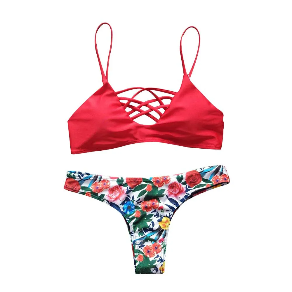 

DIY Long Strap Wrap Around 2019 Women Swimwear One Piece Swimsuit Female Bather Print Cute Strap Bathing Suit Swim Lady