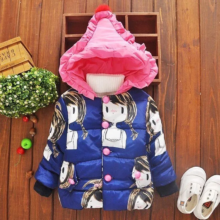 

2018 Newborn Cotton Jacket Winter Fashion Outerwear & Coats Children Velvet Infant Clothing Baby Costume Clothes Girl Coat