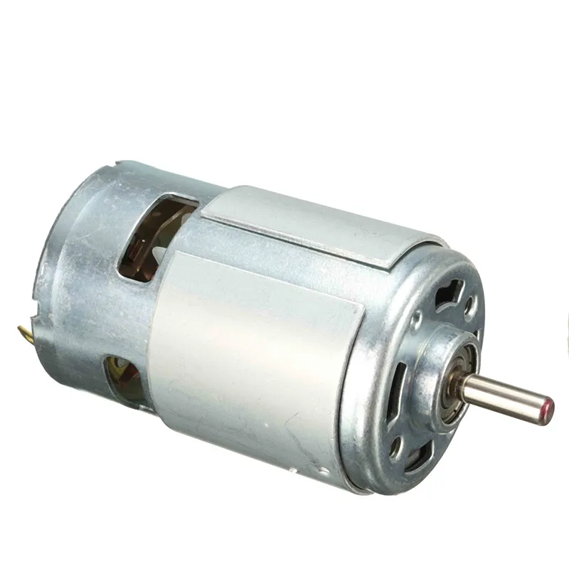 Motor DC de Grande Torque de Alta Velocidade, Ferramenta Elétrica, Maquinaria Elétrica, 12V, 150W, 13000 a 15000rpm, 775, 1Pc