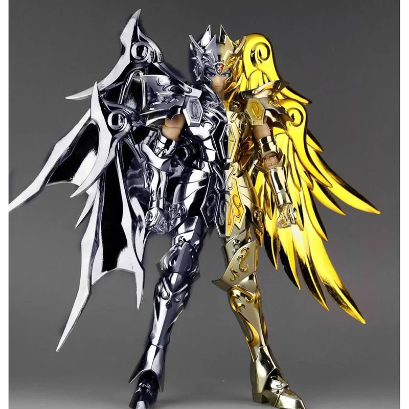 

New GT Great Toys Saint Seiya Myth Soul of God Gold EX Gemini SaGa metal armor Myth Cloth God Action Figure Collection Toy