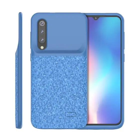 Egeedigi тонкий ударопрочный чехол для заряда батареи для Xiaomi Mi 9/9 Se power Case power Bank Высокая емкость батарея задняя крышка чехол