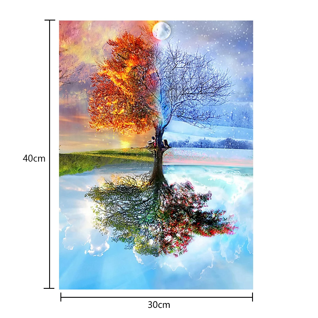 

DIY 5D Diamond Painting Seasons Tree Cross Stitch Diamond Embroidery Patterns rhinestones Diamond Mosaic
