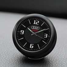 Auto Orologio Al Quarzo Presa Auto Orologio Fragranza Interno Elettronica Per Audi A6L A4L Q5 A3 A5 A7 A8 Q7 Q3 RS Orologio Della Decorazione