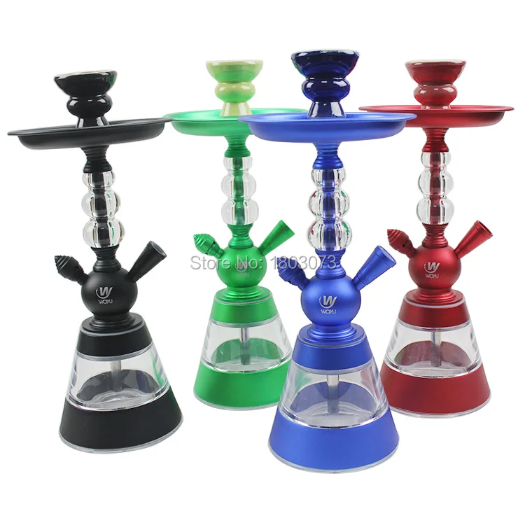 Небольшой Портативный кальян Chicha наргиле Ceremic чаша Алюминий из акрила для