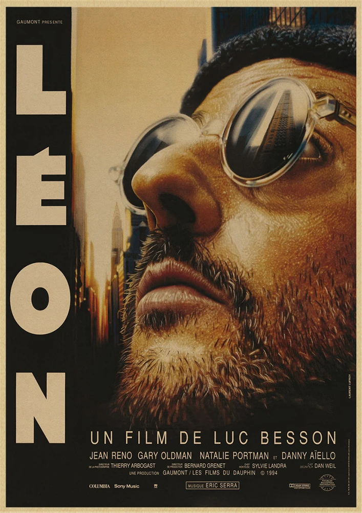LAITANG Leon, профессиональный винтажный Ретро-постер к фильму, плакат, Настенный декор, украшение для дома