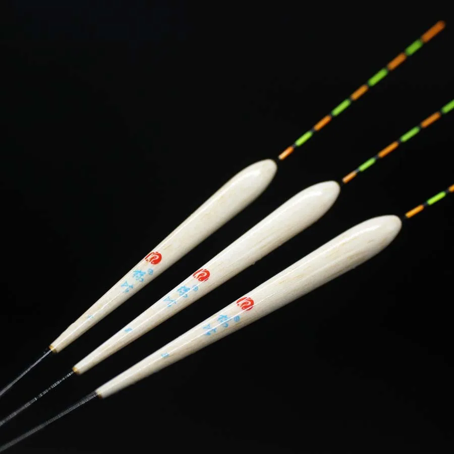 

3pcs/set Shallow Water Fishing Floats Balsa Material Bobber Various Models Available Flotador Pesca Fishing Tackles Tools