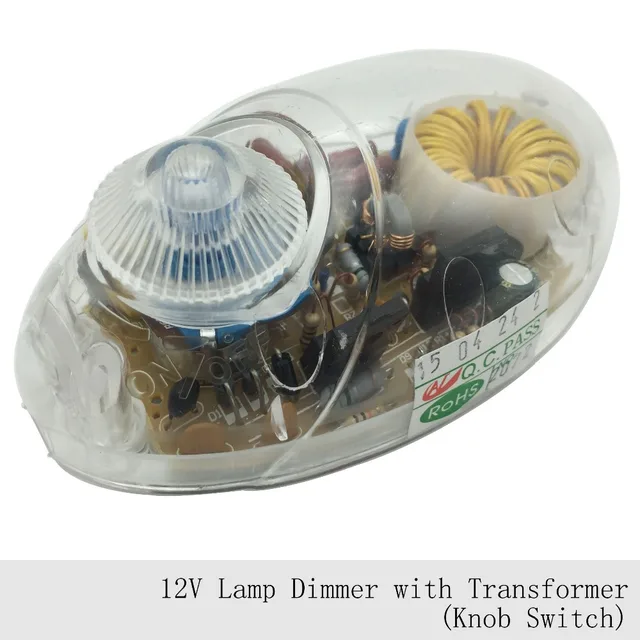 1PC 12V Lamp Dimmer Switch Floor Light Table Lamp Transformer Dimming Switch Good CE power