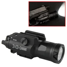 XH35 Ultra High Weapon Light 1000 Lumens Dual Output White LED Adjustable Tactical Flashlight Brightness & Strobe Adjustment XH35 Ultra High Weapon Light 1000 Lumens Dual Output White LED Adjustable Tactical Flashlight Brightness & Strobe Adjustment