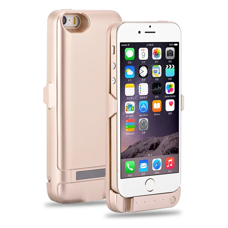 imágenes para 4200 mAh Extended Power Bank Cargador de Batería de Reserva Externa Cubierta de la Caja Para el iphone 5 5S SÍ imágenes para 4200 mAh Extended Power Bank Cargador de Batería de Reserva Externa Cubierta de la Caja Para el iphone 5 5S SÍ