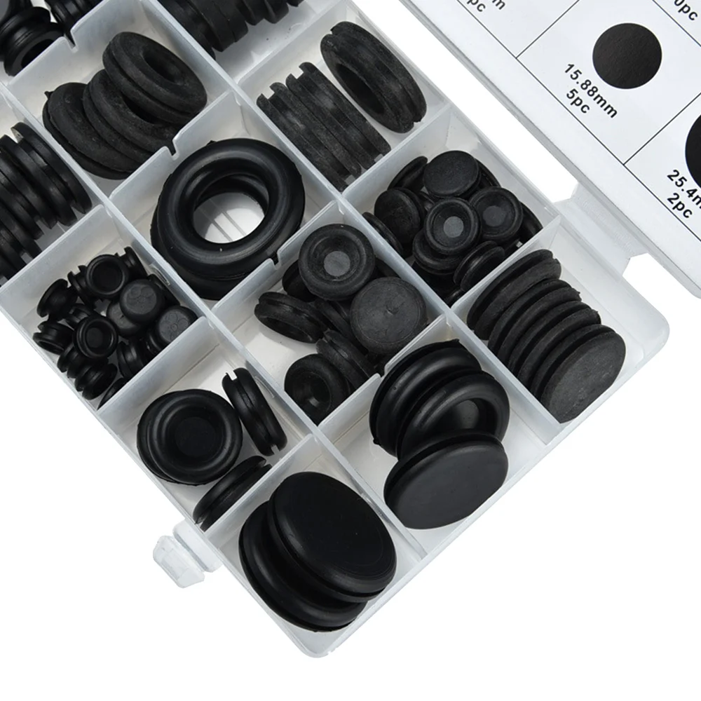 Black Rubber Grommet (6)