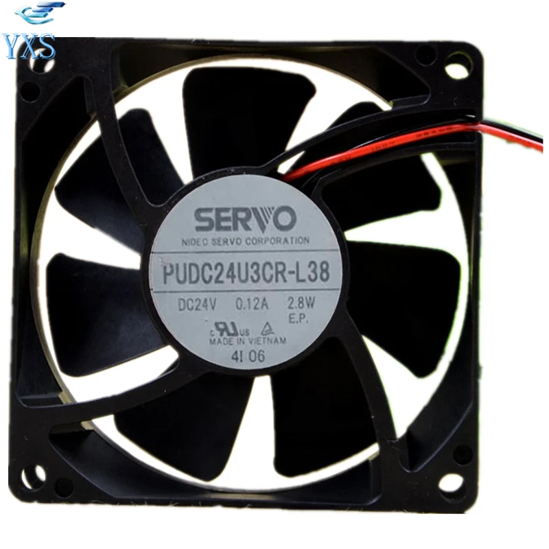 PUDC24U3CR L38 DC 24V 0.12A 2 8 W 8025 8CM 80*80*25mm провода Инвертор Вентилятор охлаждения|Запасные части| |