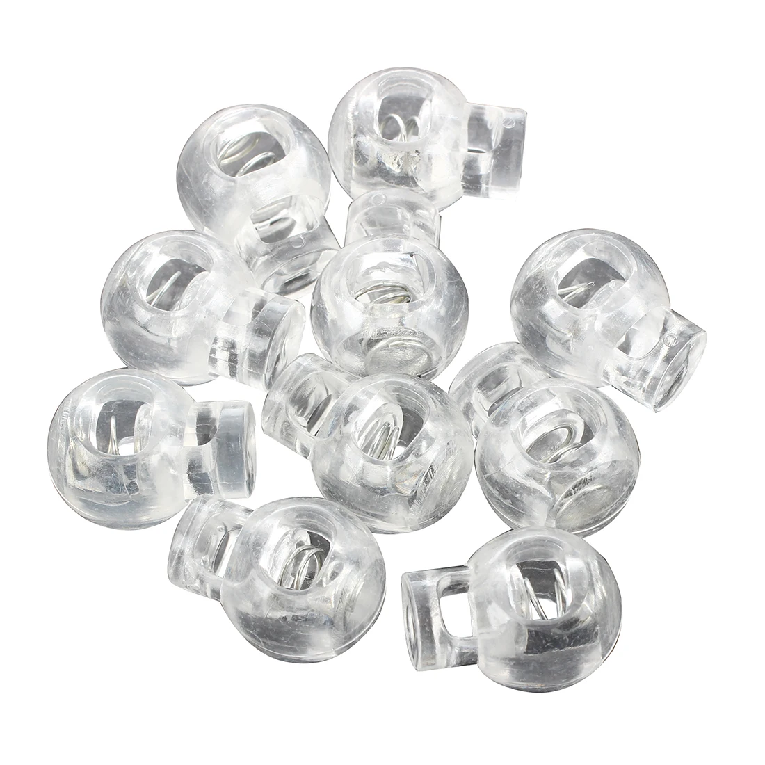 

Plastic Toggle Spring Stop Single Hole String Cord Locks 10 Pcs