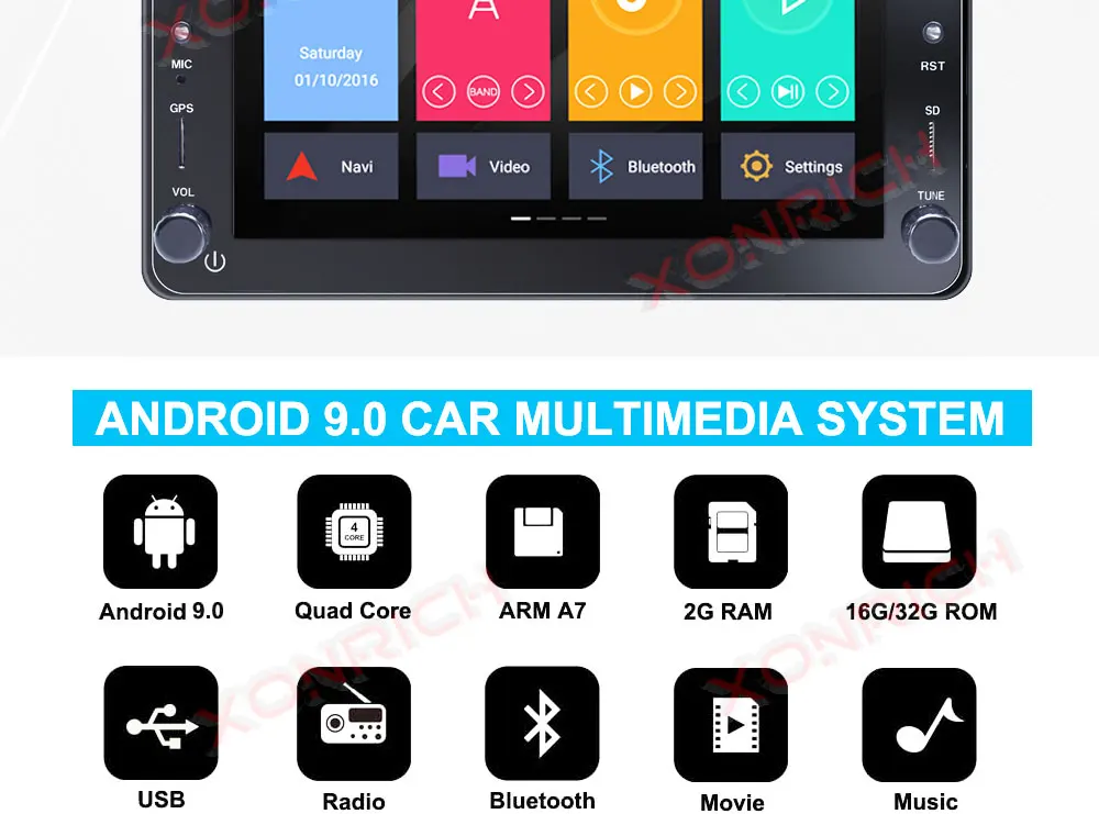 Cheap AutoRadio 2 Din Android Car Stereo Multimedia Player For Alfa Romeo Spider Brera 159 Sportwagon 2006 GPS Radio Navigation DSP 7