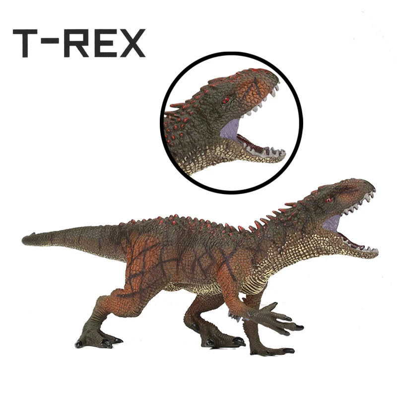 T REX динозавр Юрского периода пластиковые фигурки тираннозавра Рекс гиганотозавр