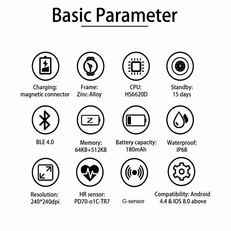 Новинка 2019 Смарт часы с фитнес трекером водонепроницаемые спортивные IP68