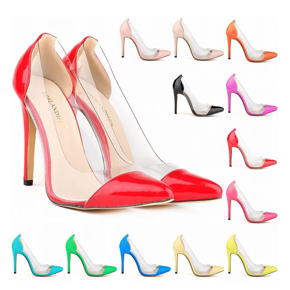

DORATASIA Brand New Big Size 34-42 Ladies High Heel Pointed Toe Shoes Woman Casual Party Office Wedding Sexy Autumn Spring Pumps