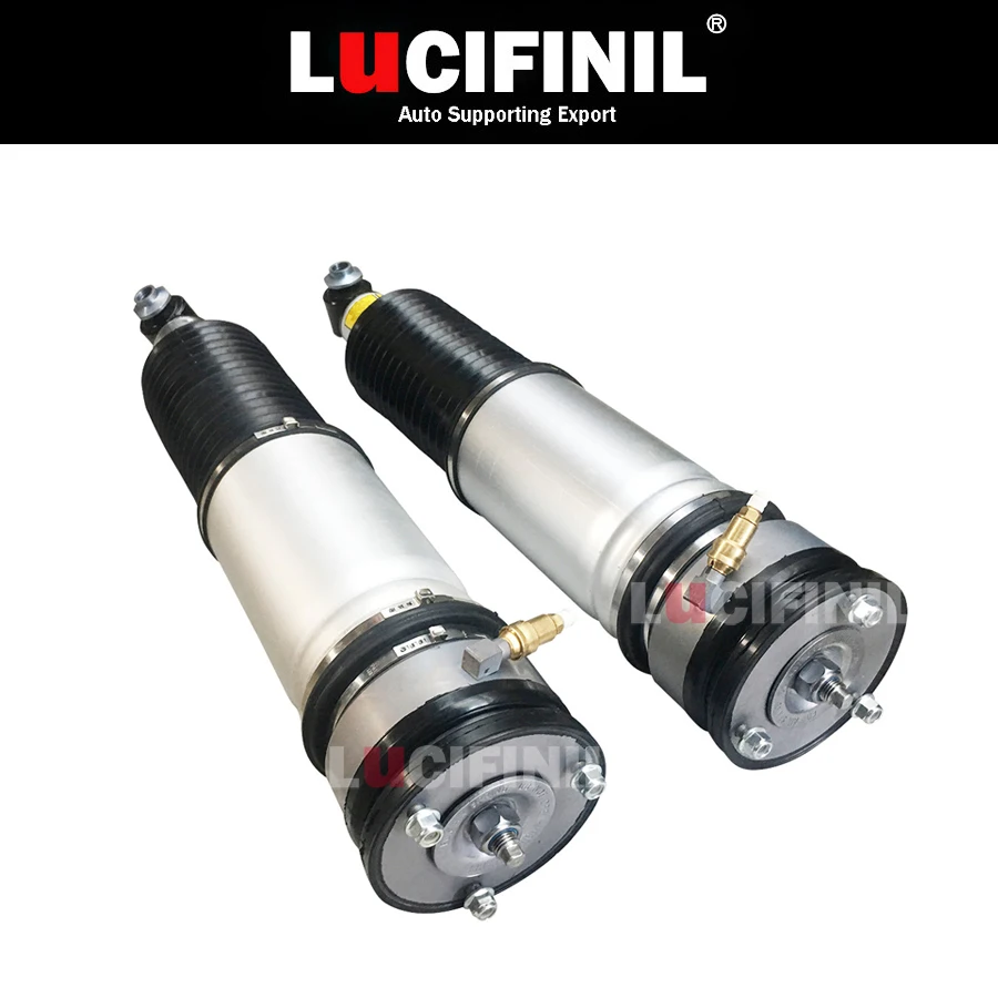 

LuCIFINIL 2pcs New Rear Air Spring Suspension Shock Absorber Wihtout ADS Air Ride Strut Assembly Fit Bmw E65 37126785538 (5537)